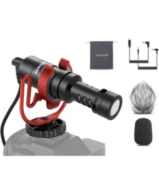 VM10 Camera Lens Filter Microphone with USB C for Canon, Nikon and Sony cameras