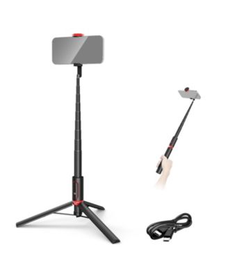 PA991 Camera Tripod with 57.9 Inch for iPhone and Android mobile devices