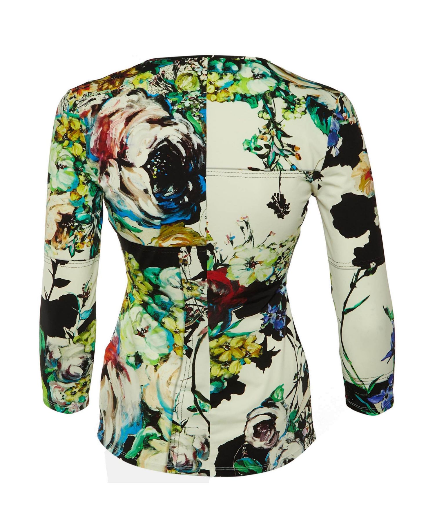 Women's Roberto Embellished Floral Print Jersey Top