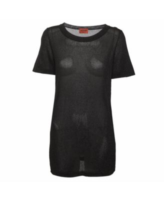 Women's Shimmer Knit Tunic Top