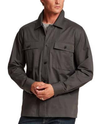 Men's Twill Overshirt Jacket