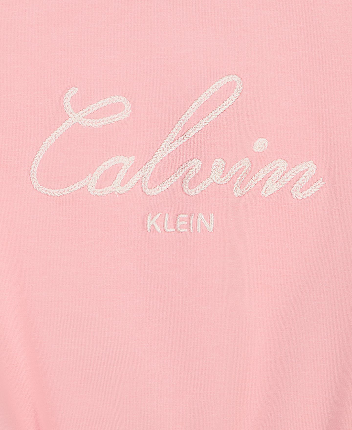 Детский комплект Calvin Klein: свитшот и брюки, 2T-6X, цвет: Розовый — фото 9