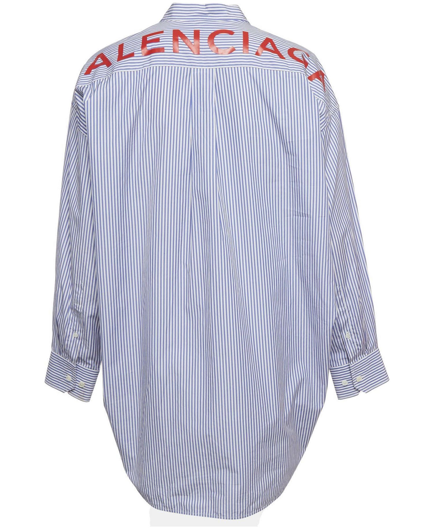 Women's Striped Cotton Oversized Shirt