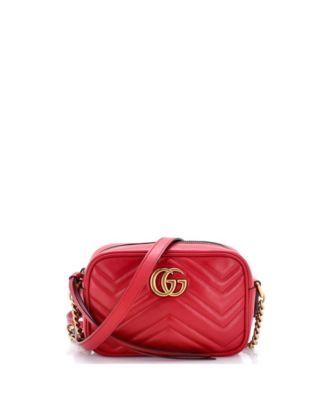 Mini GG Marmont Shoulder Bag Matelasse Leather
