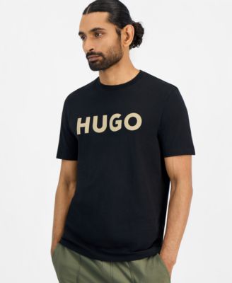 HUGO by Men's Dulivio Logo Crewneck T-Shirt