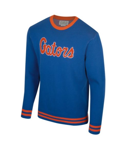 Свитер Uscape Apparel Royal Florida Gators Renew Knit Vintage Pullover