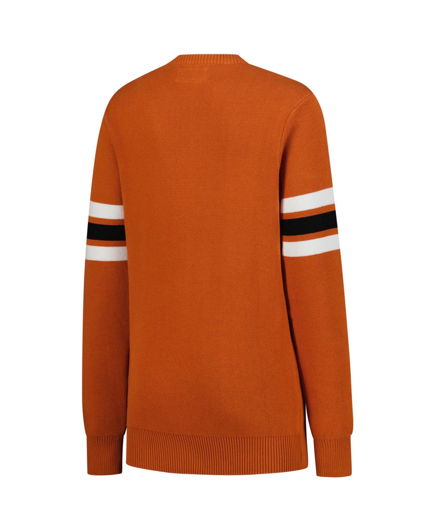 Мужской свитер Uscape Apparel and Texas Orange Texas Longhorns Renew Knit Vintage — фото 3