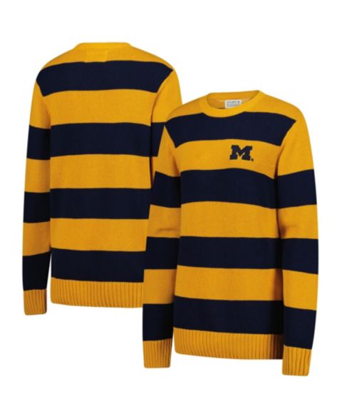 Свитер Uscape Apparel Maize Michigan Wolverines Renew Knit Stadium