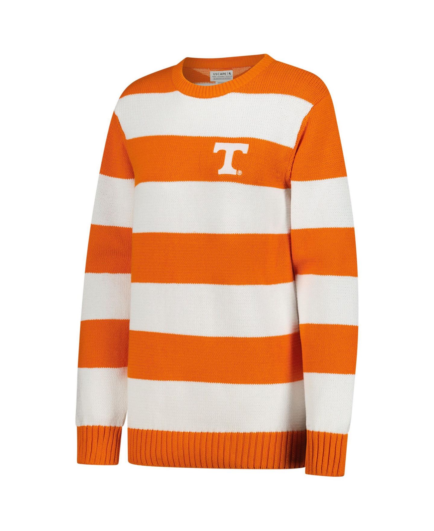 Мужской свитер Uscape Apparel and Cream Tennessee Volunteers Renew Knit Stadium — фото 2