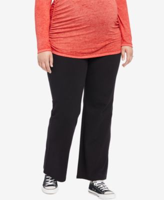 maternity yoga pants plus size