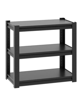 34"W 3-Tier Metal Aquarium Stand - 660lbs Heavy Duty Rack for 20-30 Gallon Fish Tanks