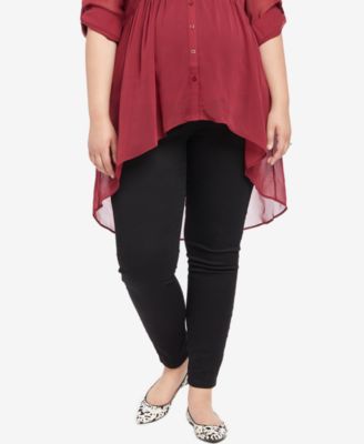 Motherhood Maternity - Maternity Plus Size Skinny Pants
