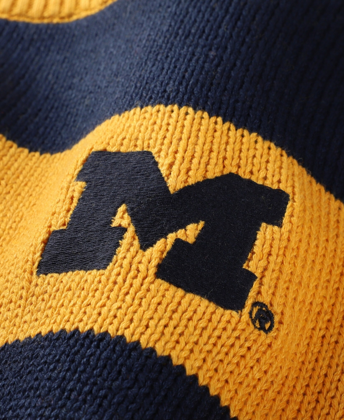Uscape Apparel Men's and Women's Maize Michigan Wolverines Renew Knit Stadium Sweater