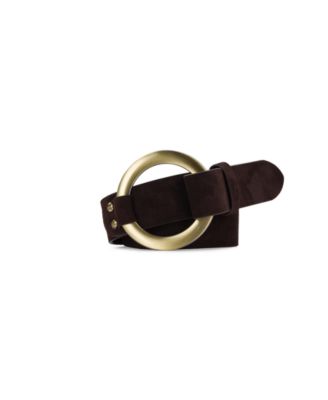 Bergen Exotics Burnished Suede Belt