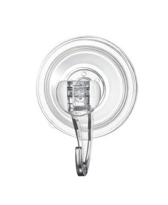 6-Pack Heavy-Duty Vacuum Suction Hooks - Removable Wall Holders for Shower and Kitchen