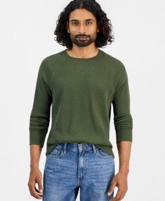 Men's Waffle-Knit Thermal Shirt