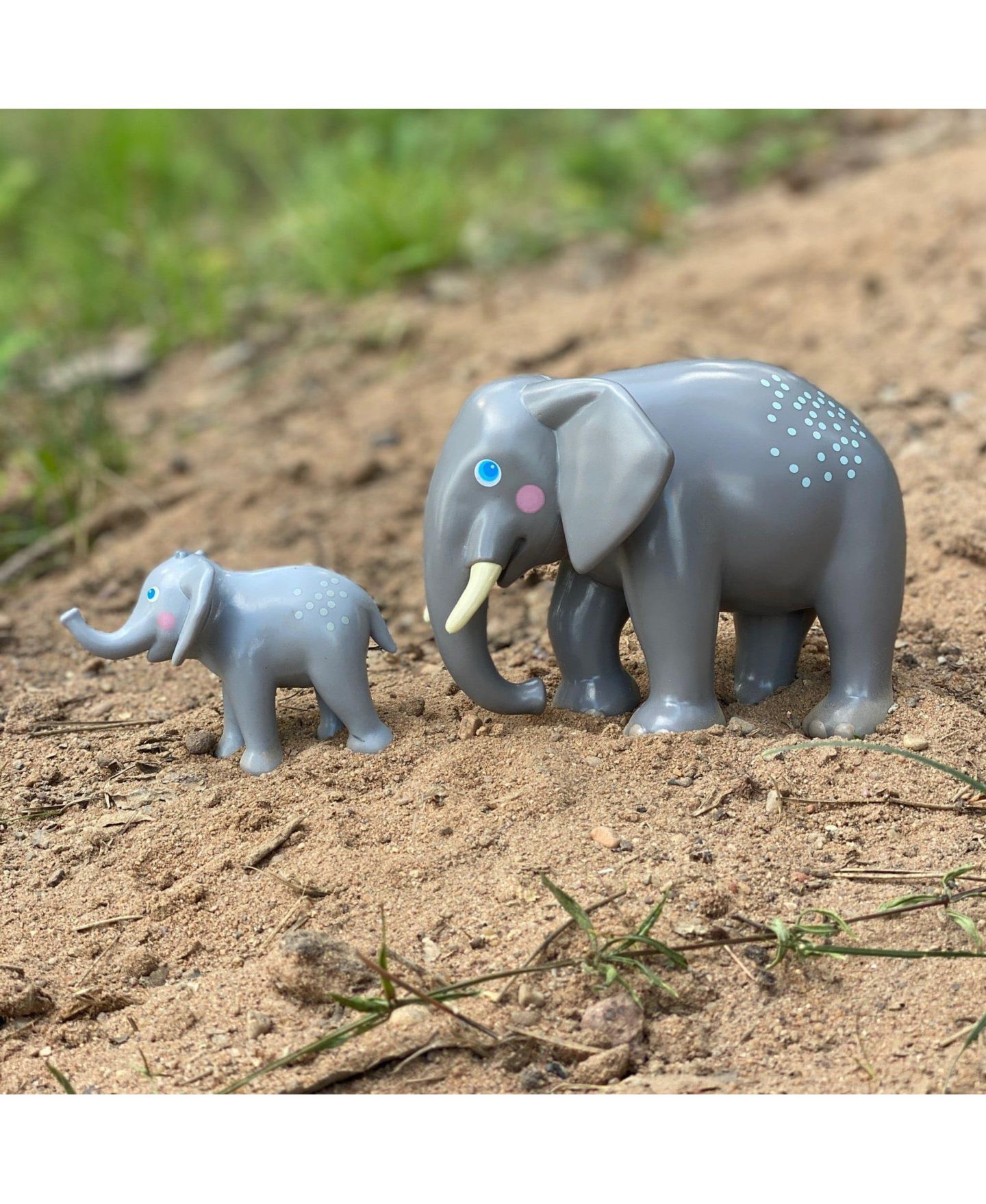 Детская фигурка Haba Little Friends Elephant 4.5" Chunky Figurine, Ages 3+, цвет: Open Miscellaneous — фото 3