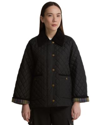 Women's Ava Quilted Short Coat, Created for Macy's