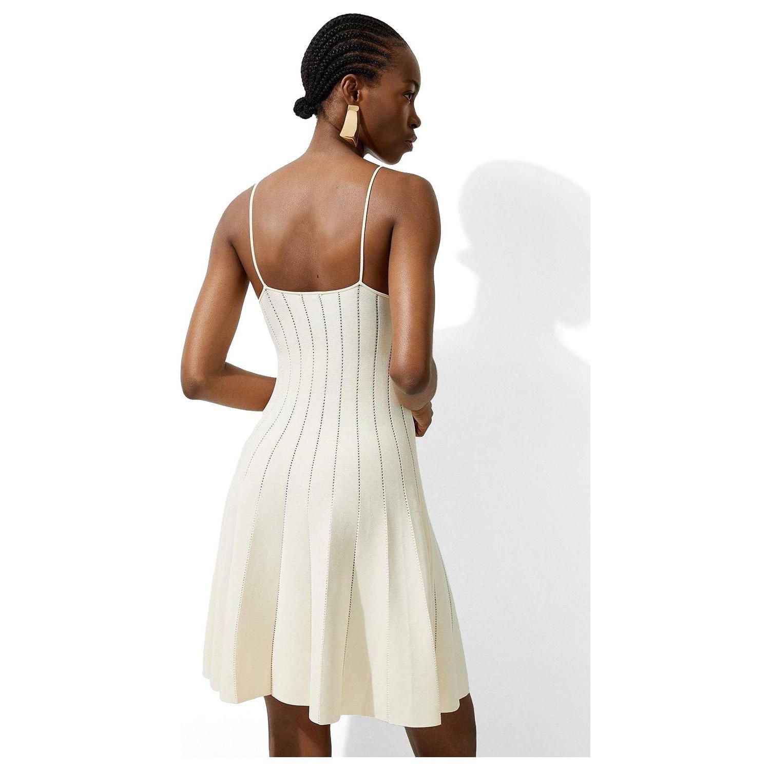 Women's Sheer Knit Mini Dress