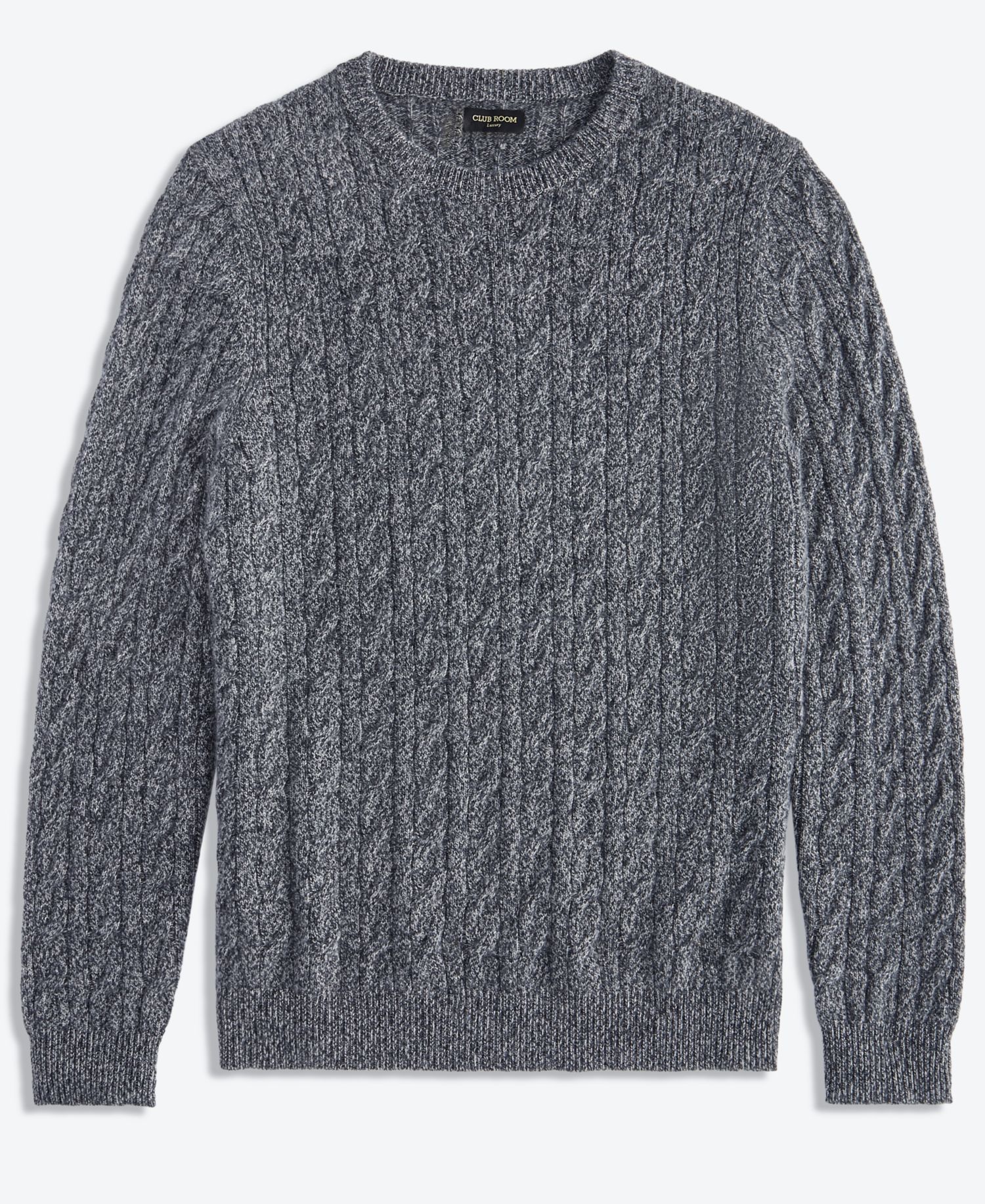 Men's Premium Cashmere Cable-Knit Crewneck Sweater, Macy's Exclusive