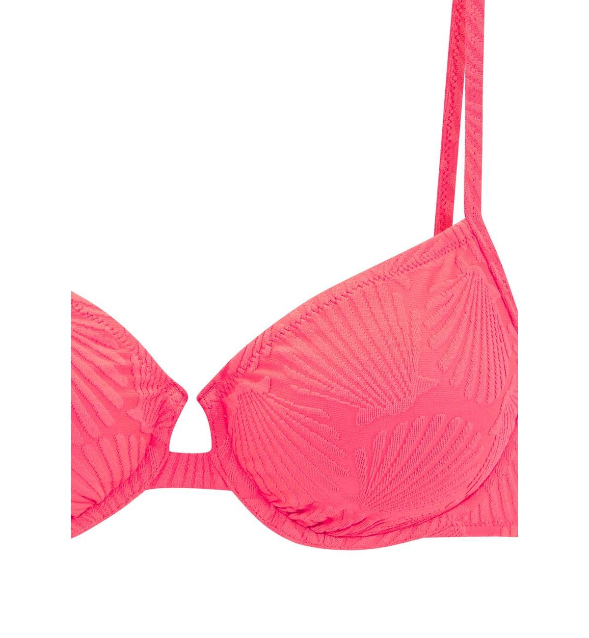Lascana Women's Shell Pattern Underwire Bikini Swimsuit Top Bra Sizing