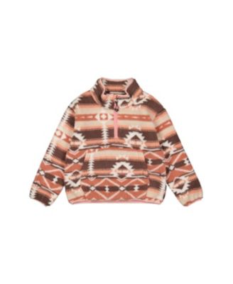 Big Girls (6-12) Mid-Season Plush Pullover Jacket