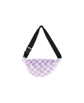 Checkered Adjustable Strap Fanny Bag