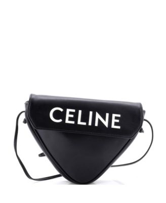 Small Triangle Bag Leather