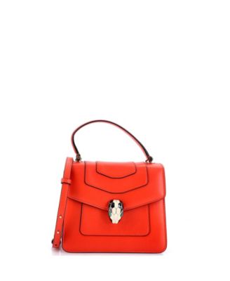 Small Serpenti Forever Top Handle Bag Leather