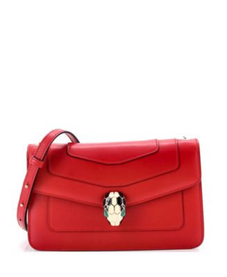 Small Serpenti Forever Shoulder Bag Leather