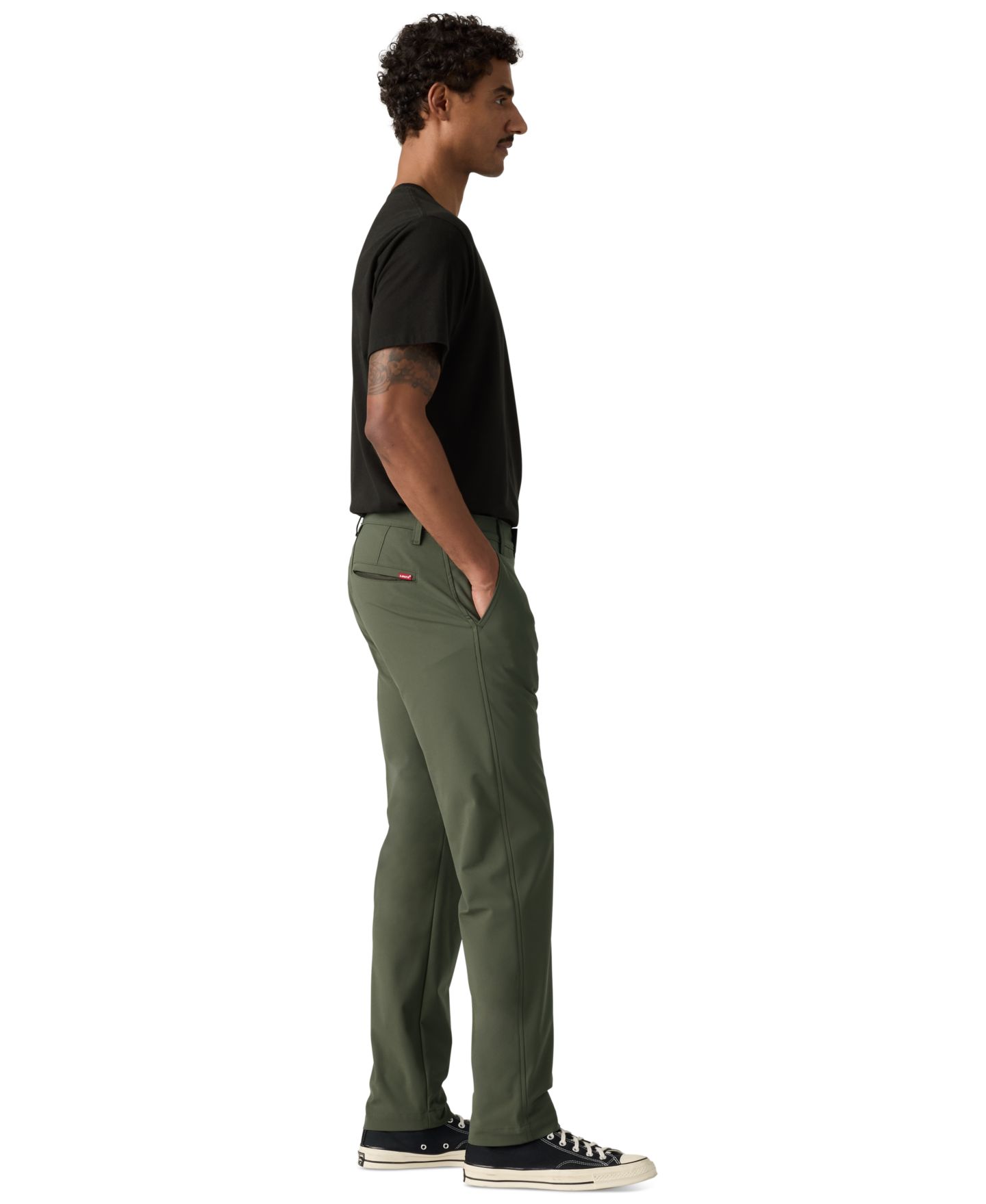 Мужские брюки Levi's XX Tech+ Standard Taper Chino, цвет: Kamababa — фото 4