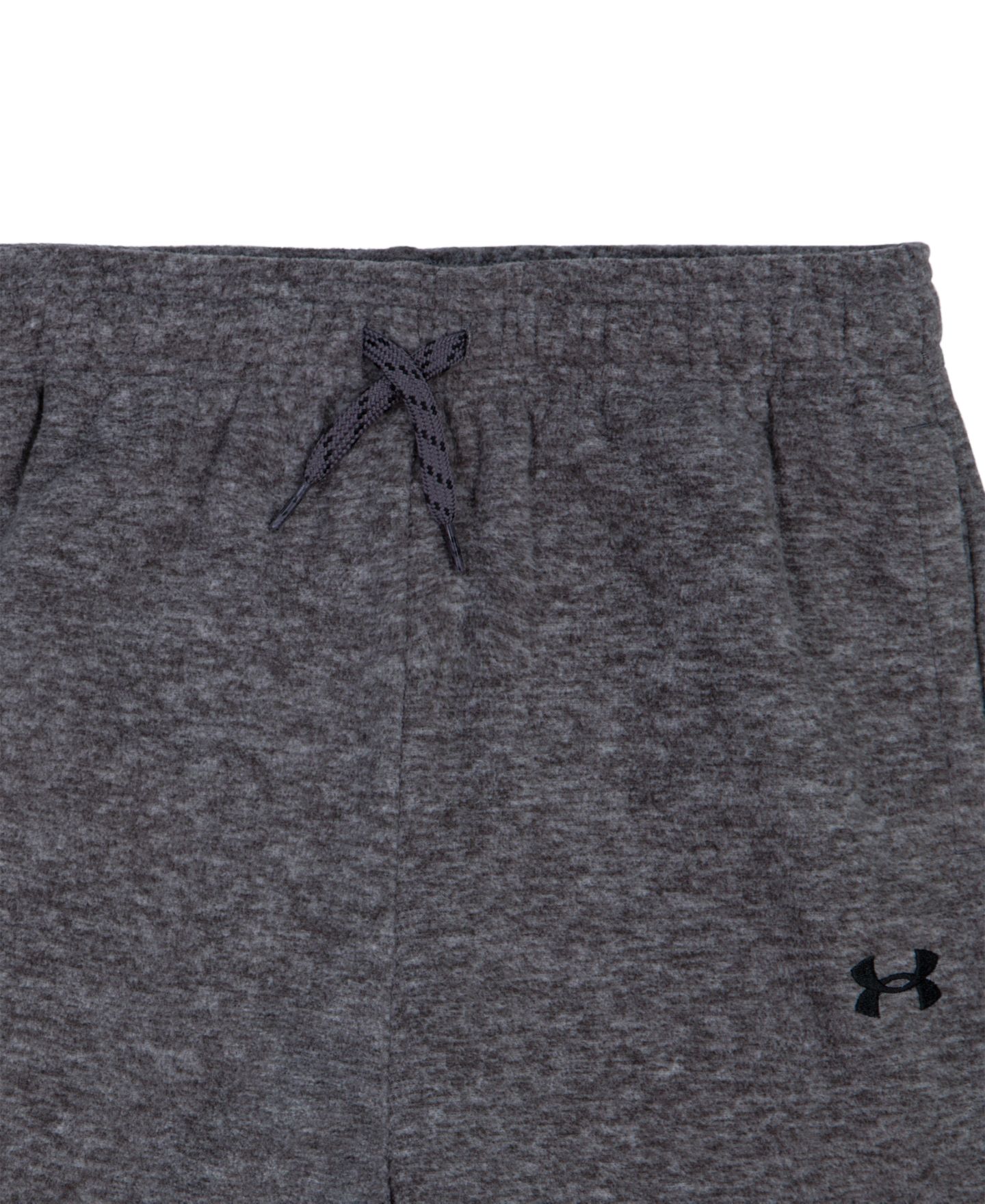 Брюки Under Armour Solid Drawstring Jogger Pants для мальчиков, цвет: Тёмно-серый меланжевый — фото 4