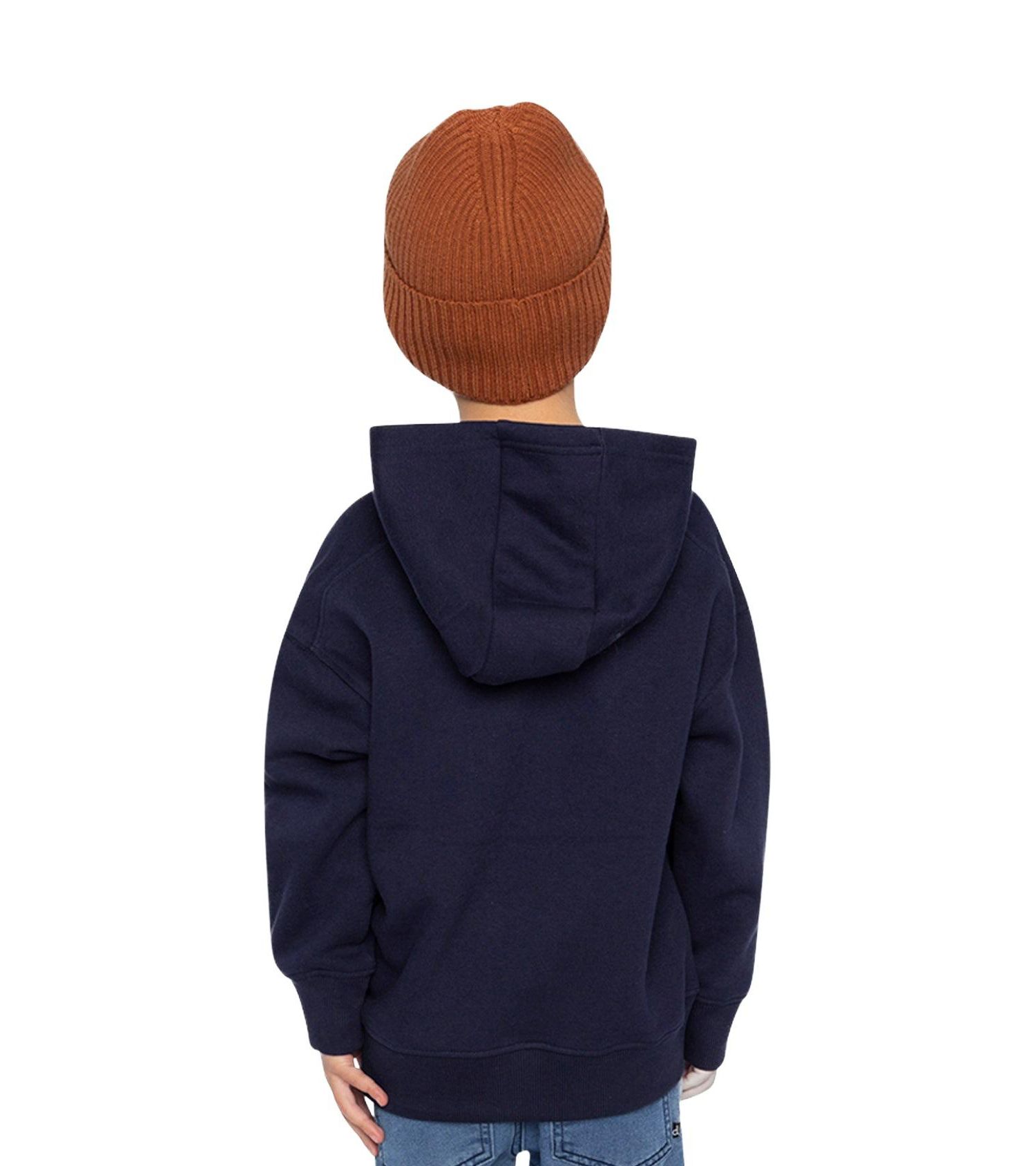 Little and Big Boy Fleece Hooded Sweatshirt