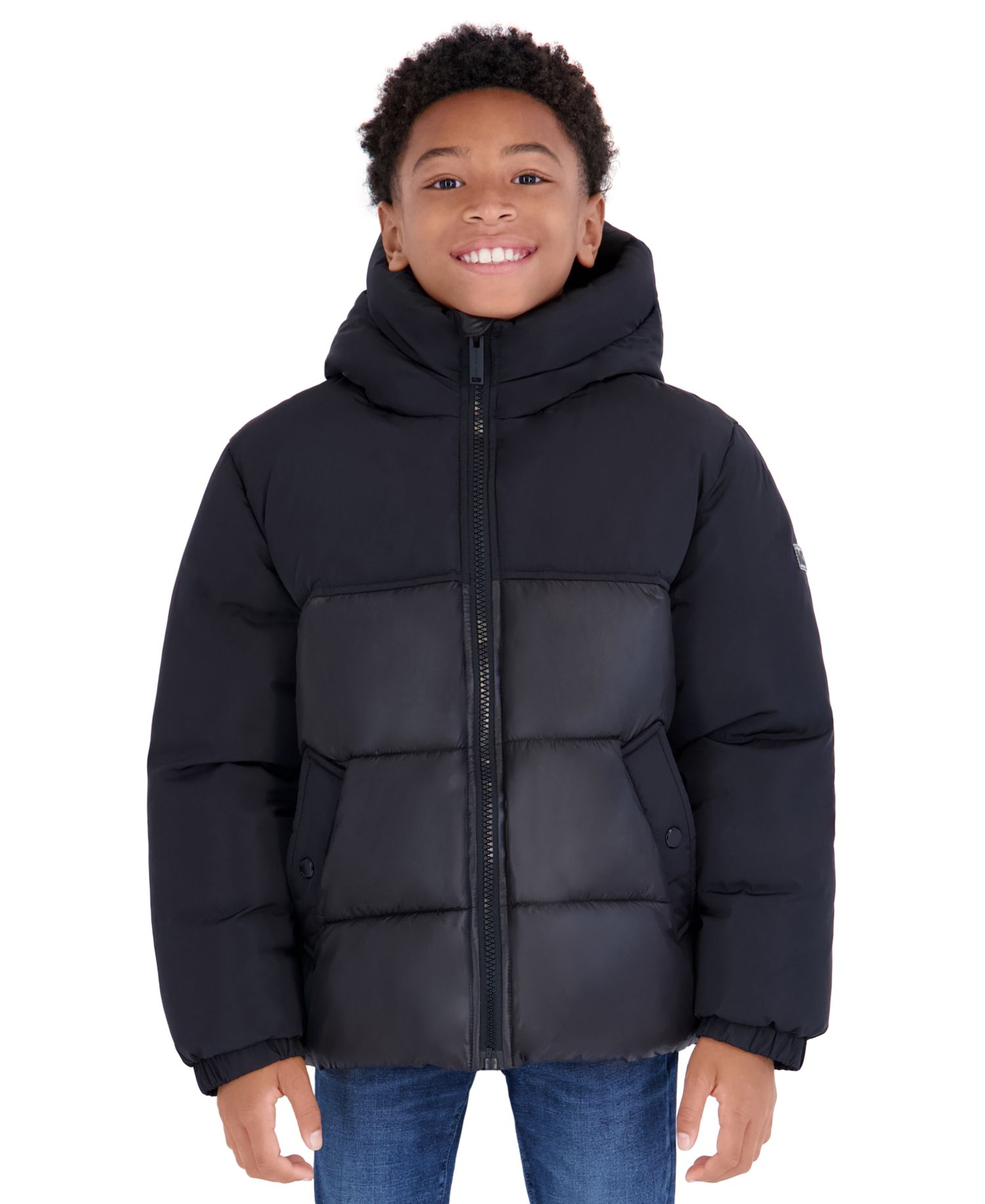 Toddler Boys' 2T-5T Long-Sleeve Puffer Jacket