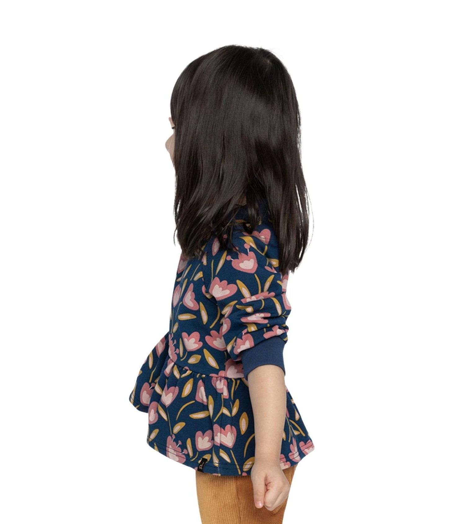 Girls' (6-8) French Terry Top