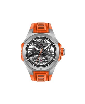 Men's 69541 Celestial Mechanical 1a07 Steel Dial Watch