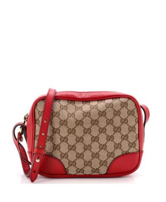 Mini Bree Disco Crossbody Bag GG Canvas with Leather