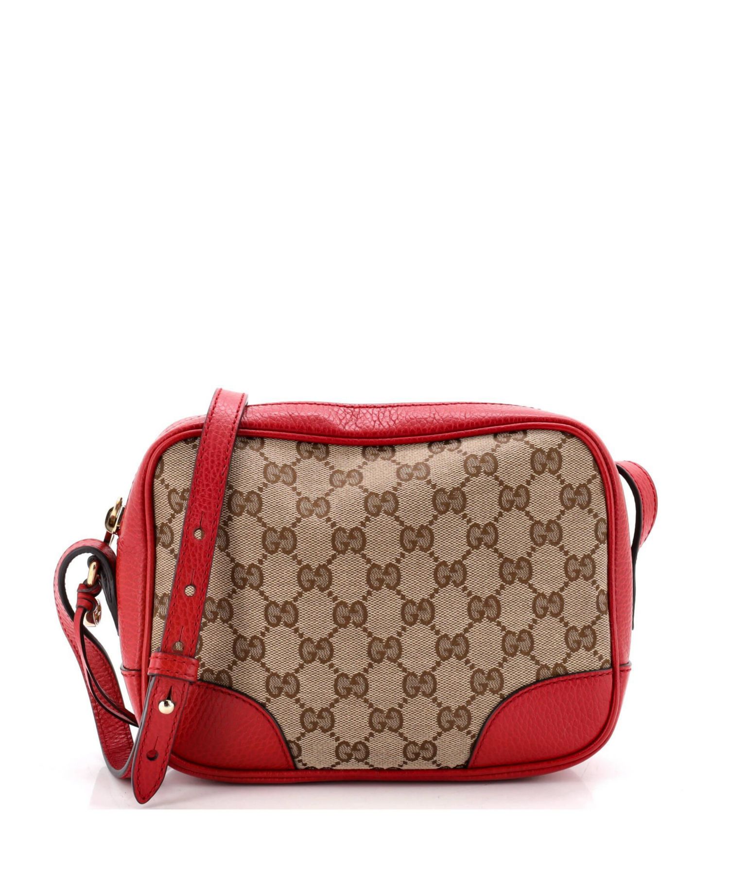 Mini Bree Disco Crossbody Bag GG Canvas with Leather