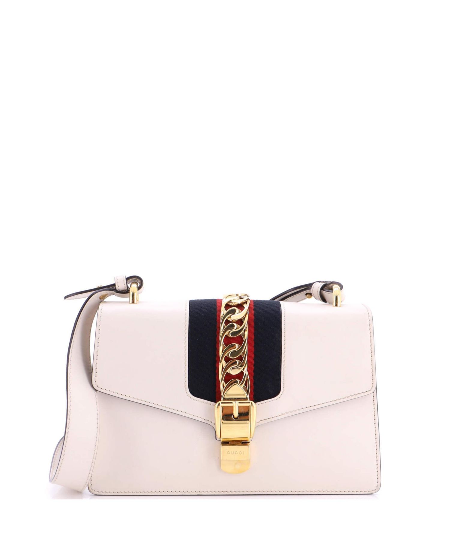 Small Sylvie Shoulder Bag Leather