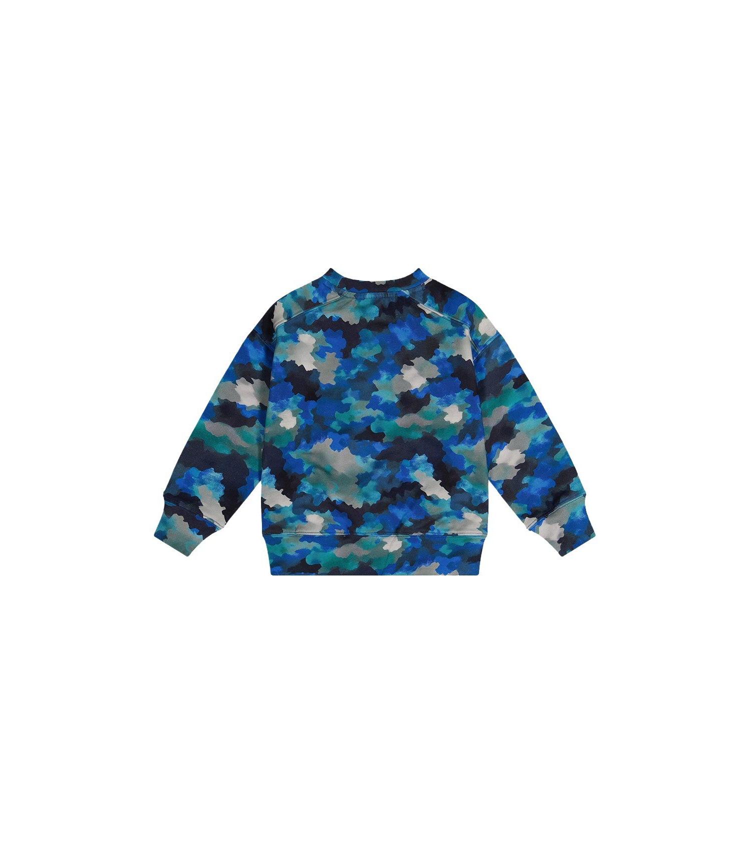 Little and Big Boy(6-12) Camouflage Fleece Sweatshirt