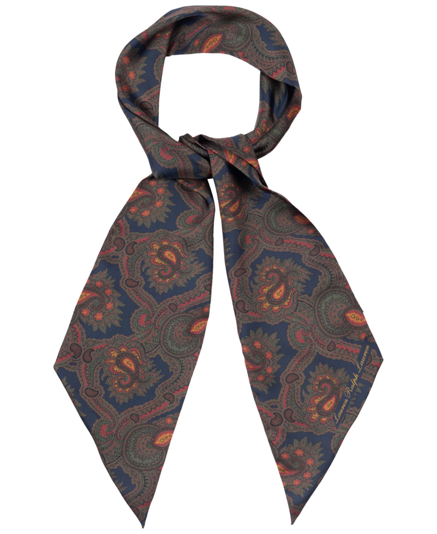 Paisley Skinny Scarf