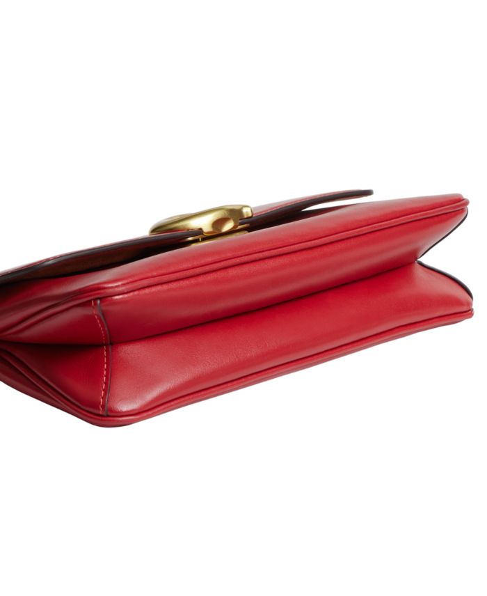 Coach Small Jet Leather Shoulder Bag