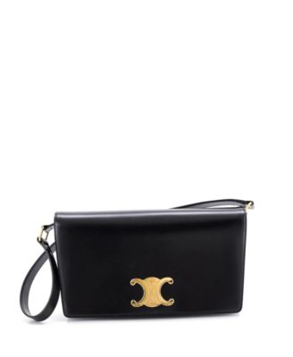 Trapeze Triomphe Shoulder Bag Smooth Calfskin