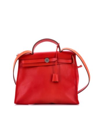 31 Herbag Zip Berline Vache Canvas and Leather