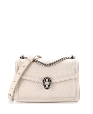 Small Serpenti Forever Shoulder Bag Quilted Leather