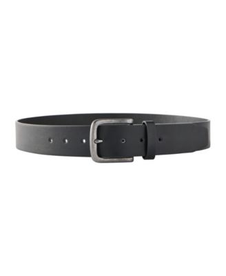 Men's Classic Wide Square Buckle Belt