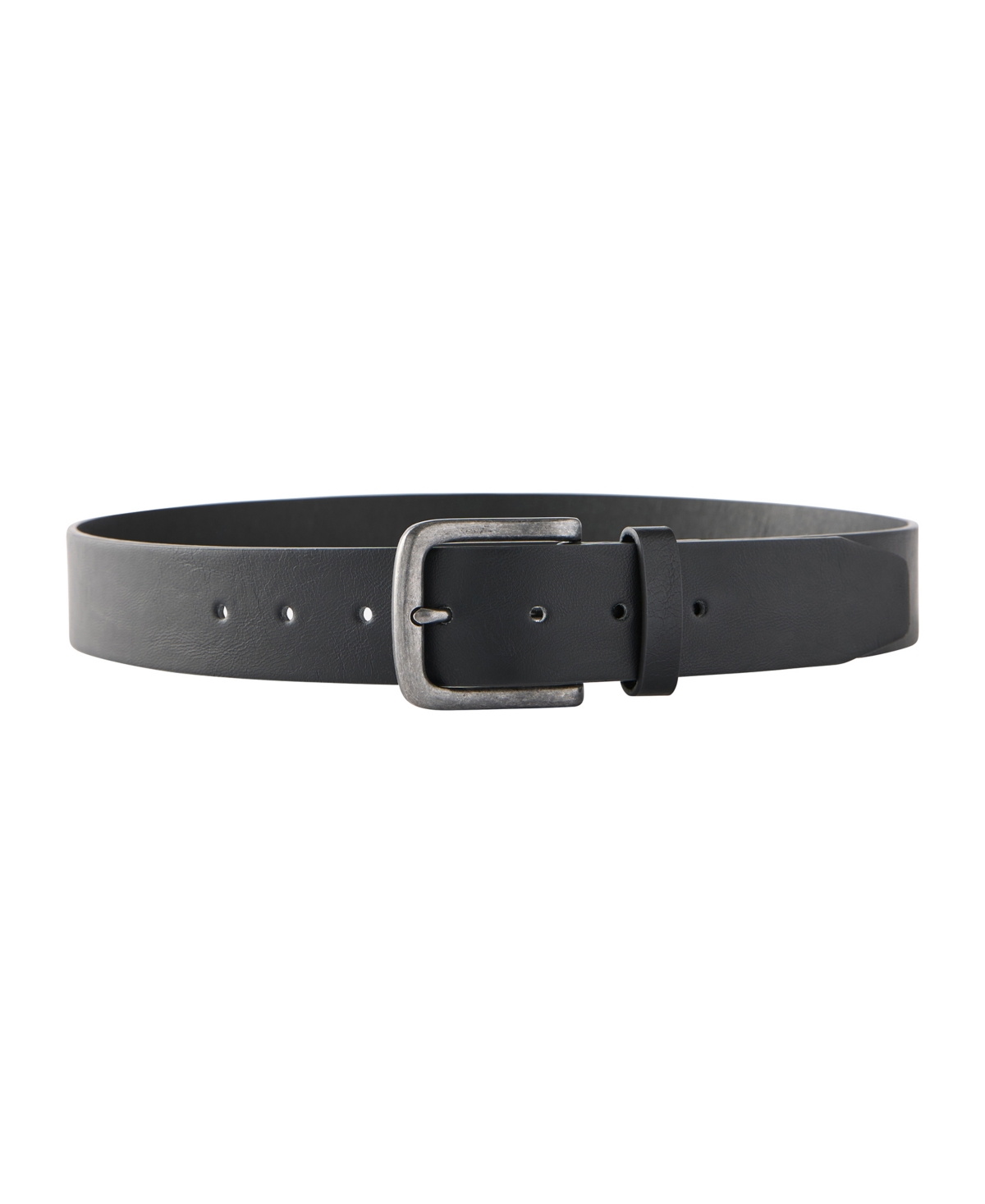 Cotton On Men's Classic Wide Square Buckle Belt In Black