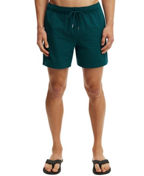 Мужские шорты COTTON ON Swim Strech Pull-On, цвет: Зелёный
