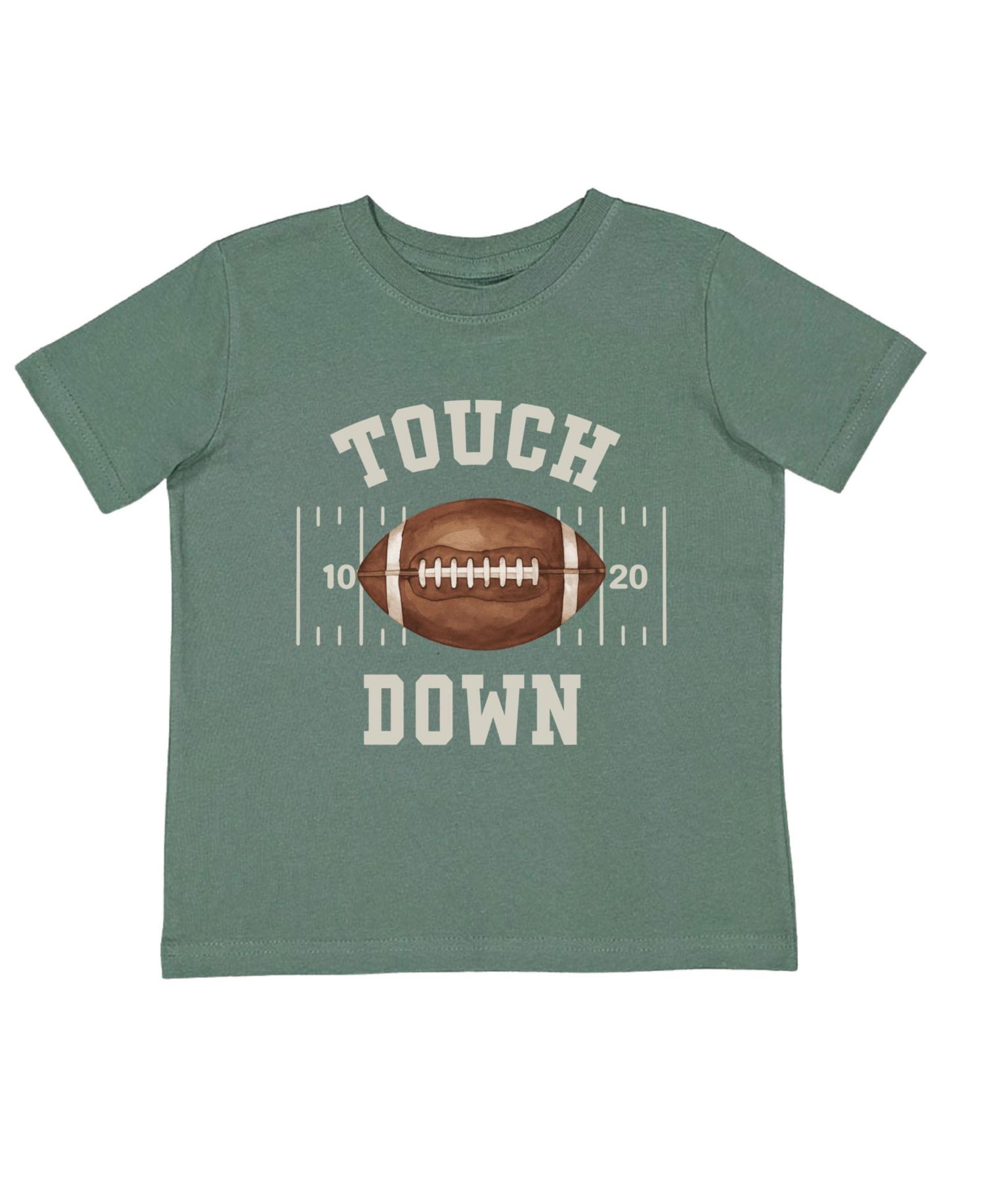 Little Boys Touchdown Short Sleeve T-Shirt