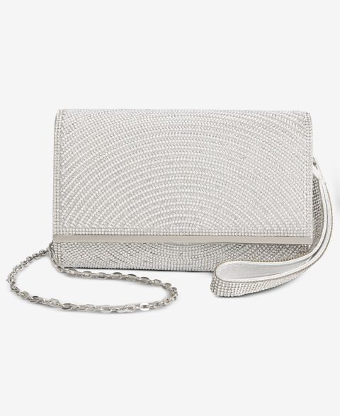 Женский клатч I.N.C. International Concepts Caitlin Embellished Evening Clutch Handbag, цвет: Жемчужный